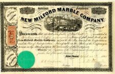 New Milford Marble Co. - Stock Certificate - Mining Stocks picture