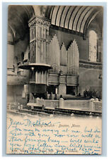 1908 Trinity Church, Boston Massachusetts MA Posted Antique Postcard picture