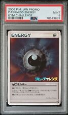 2006 Pokemon Japanese Promo Darkness Energy Gym Challenge GOLD STAMP PSA 9 MINT picture