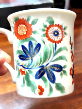 Smithsonian Institution Hand Painted Glazed Tea/Coffee mug. Circa 1765 picture