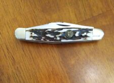Hen And Rooster 313 DS Stockman Solingen Germany Stag Knife  NIB  picture