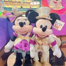 Authentic Shanghai Disney 5th Anniversary Mickey Minnie Mouse Plushes Set picture