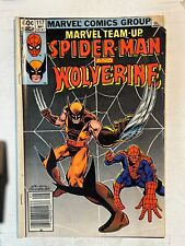1982 Marvel Team Up #117 Spider-Man and Wolverine newsstand picture