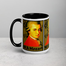 Wolfgang Amadeus Mozart 1756-1791 composer NEW High-Quality Coffee Mug 15oz picture