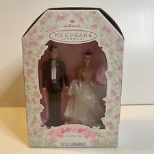 Hallmark Keepsake Ornament ~ Barbie and Ken Wedding Day 1997 picture
