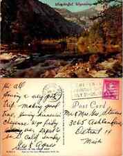 Vintage Postcard - Wonderful Wyoming -  Fishing in the Wild West, Wyoming picture