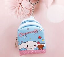 Sanrio Keychain Charm - Mini Pouch Coin Purse Cinnamoroll Teddy Bear - US SELLER picture