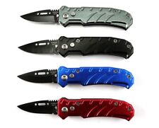 5'' Keychain Mini Tactical Spring Assisted Pocket Knife Everyday Carry picture