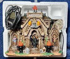 Lemax Spooky Town All Hallows Mausoleum Haunted Halloween RETIRED 35491 picture