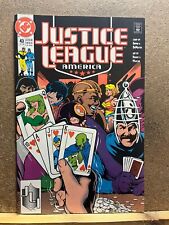JUSTICE LEAGUE AMERICA - # 43 - OCTOBER 1990 - VF picture
