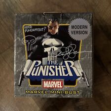 The Punisher Modern Version Marvel Mini Bust By Bowen Designs #315/1000 SIGNED picture