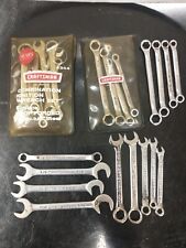 Craftsman  4379 Midget Box End Wrench Set + Ignition Wrench Set 4344 And Extras picture