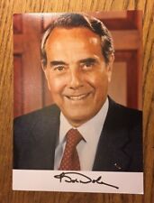 Beautiful, Senator & Presidential Candidate Bob Dole Signed Color Photograph picture