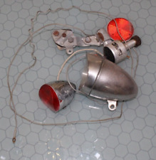 Vintage Schwinn Headlight with Rear Light Generator, for parts or repair AS IS picture