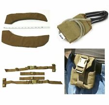 Eagle Ind, Molle USMC Pouch Plate Carrier Strap & Shoulder Pad set, Coyote Brown picture