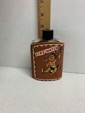 Vintage FIRE-WATER Native American Leather Flask A013 picture