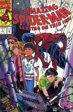 Amazing Spider-Man Skating on Thin Ice #1 FN- 5.5 1990 Stock Image Low Grade picture