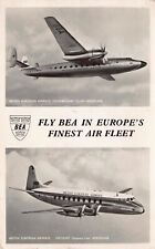 RPPC Vickers Viscount Rolls Royce Airspeed Ambassador Photo Vtg Postcard A41 picture