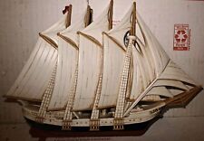 Vintage Burwood Products Sale Boat Ship Wall Hanging Made In USA 3331 picture