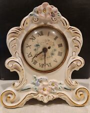 Vintage Rare Sessions porcelain electric mantle clock - made in CT picture