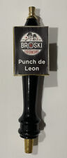 Rare Broski Ciderworks Punch de Leon Beer Tap Handle picture