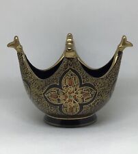 Antique Handpainted Crown Bowl  picture