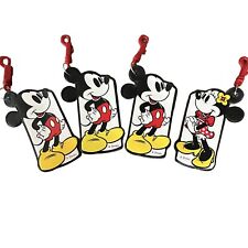 VTG Disney SET OF 4 Mickey Mouse Minnie Mouse Glasses Sunglasses Case By Marchon picture