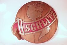 Very Large Vintage Schlitz Globe Beer Sign - 1974 Rare / Vintage  picture