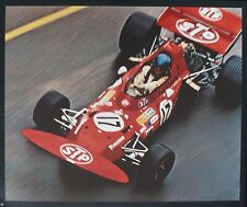 MARCH 711-Ford PETERSON 1971 Monaco Grand Prix JESSE ALEXANDER 13x16 Photo Print picture