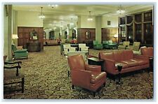 c1960's The Main Lounge Of The Purdue Memorial Union Scene Lafayette IN Postcard picture