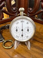 Antique WWI German Pedometer Pocket Watch Style Engineering Tool Step Counter picture