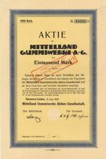 Mittelland Gummiwerke A.-G. - Stock Certificate - Foreign Stocks picture