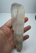 Black Tourmaline included Quartz Large Twin Crystals from skardu Pakistan picture