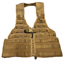 USGI Military FLC Fighting Load Carrier Tactical MOLLE Vest COYOTE BROWN EXC picture