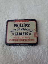 Antique Phillips' Milk of Magnesia Tablets Tin  picture