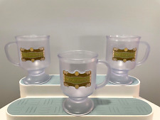 3 Butterbeer Footed Mugs Universal Wizarding World of Harry Potter RARE picture