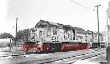 2AA948 NEG/RP 1982 WESTERN MARYLAND CHESSIE RAILROAD LOCO #4368 HAGERSTOWN MD picture