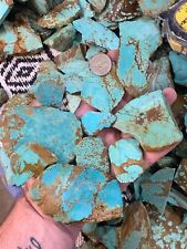 PREMIUM NV#8. Double Stabilized. Fat Turquoise Slabs No crumble Best 10 LBS picture