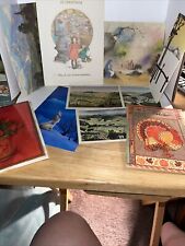 GREETING CARDS VINTAGE LOT OF 25 UNUSED No Writing Some Envelopes LOOK picture