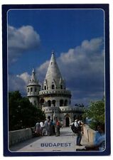 Hungary Budapest Greetings from castle building ~ postcard  sku283 picture