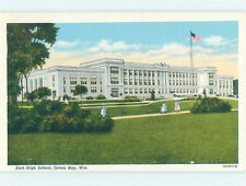 Pre-Chrome HIGH SCHOOL SCENE Green Bay Wisconsin WI AG6950 picture