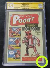 Do You Pooh # 1 - Iron Man Homage # 4/50 Signed Marat Mychaels CGC SS 9.9 WP picture