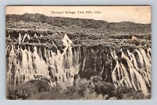 Twin Falls ID-Idaho, Scenic View Thousand Springs Antique Vintage c1910 Postcard picture