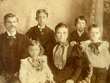 Worcester Massachusetts Cabinet Photo Peterson Family David Levi Gideon Joseph picture