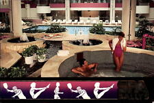 New Jersey Atlantic City Bally's Park Place Casino Hotel hot tub postcard sku559 picture