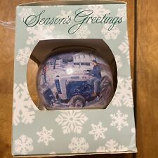 VINTAGE New Season Greetings 1996 New Holland Christmas Ornament picture