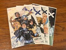 X-Men Fantastic Four 1-4 Complete Flower Variant Set Comic Lot Run Collection picture