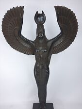 UNIQUE ANCIENT EGYPTIAN STANDING Isis Goddess with Symbol of Hathor on the Head picture