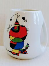 Vintage Joan Miro Coffee Art  Mug With Abstract Handle And Art Design  picture