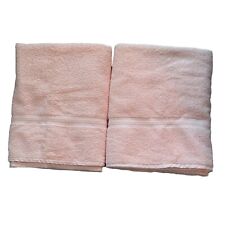 Vintage Large Towels Stevens Bath Towel Peach (Sherbet) 100% Cotton New picture